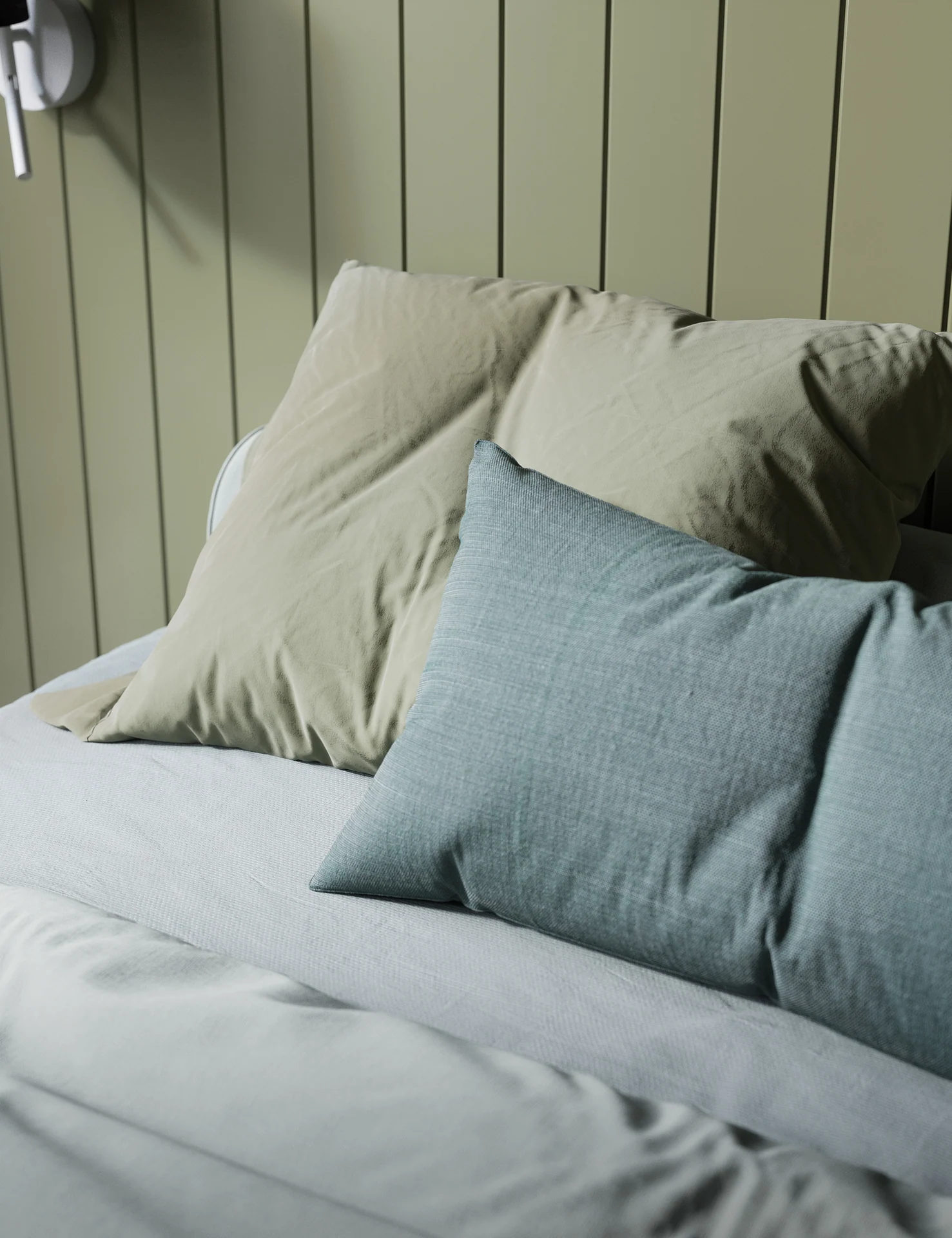 Bedroom Scene, view 4 — 3D visualization by Bend Photons